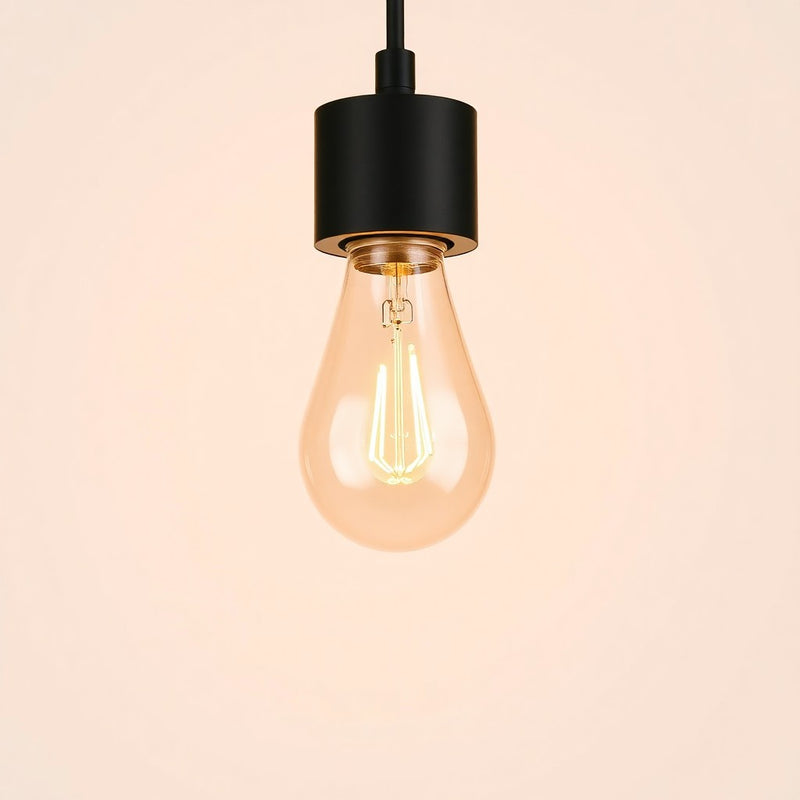 Hampton Bay HDP99175BRN Lámpara Colgante de Isla Kelford 3 Luces Café — imagen 1