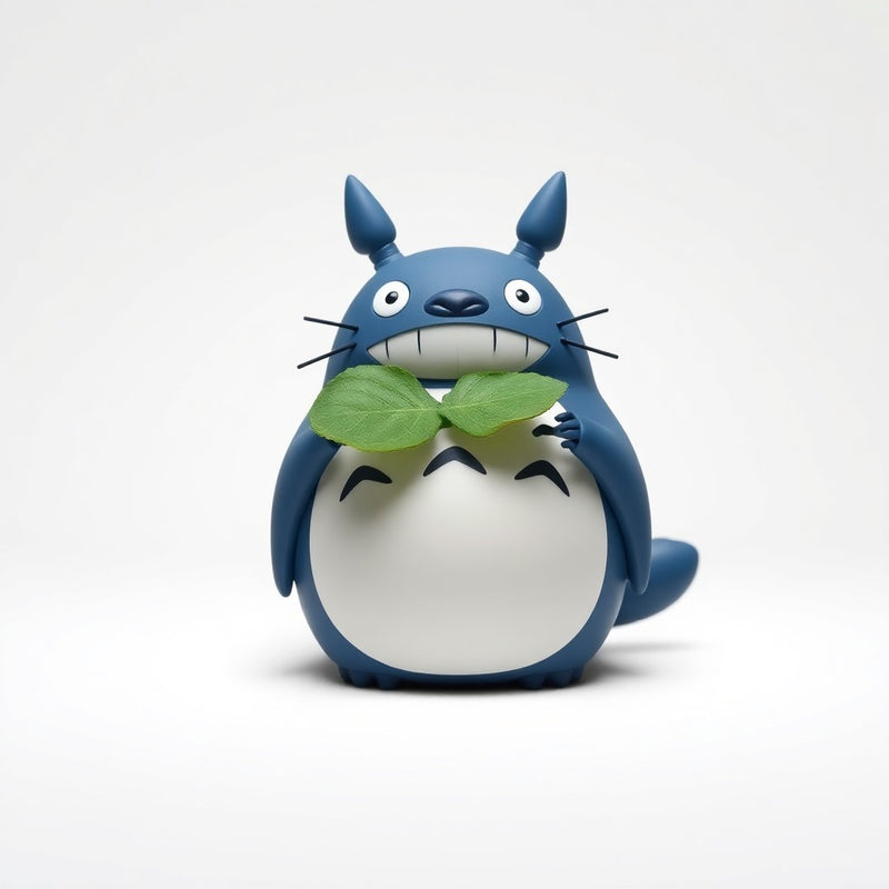 Ninjamo GH-BLTO-TY Ghibli: Blue Totoro with Leaf 5 Pcs Set - Nuevo — imagen 1