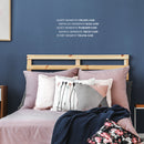 Vinyl Wall Art Decal - Happy Moments Praise God - Modern Inspirational Religious Quote For Home Bedroom Office Workplace Church Decoration Sticker 1
