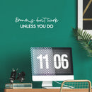 Vinyl Wall Art Decal - Dreams Don't Work Unless You Do - 6" x 25" - Trendy Cool Motivating Positive Vibes Quote Sticker For Home Bedroom Living Room School Office Business Gym Fitness Decor 3