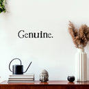 Vinyl Wall Art Decal - Genuine - 4.5" x 20" - Modern Inspirational Positive Self Love Quote Sticker For Home School Office Bedroom Closet Living Room Decor 3