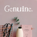 Vinyl Wall Art Decal - Genuine - 4.5" x 20" - Modern Inspirational Positive Self Love Quote Sticker For Home School Office Bedroom Closet Living Room Decor 2