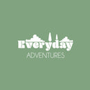 Vinyl Wall Art Decal - Everyday Adventures - 11.5" x 25" - Cute Modern Inspirational Quote Sticker For Bedroom Kids Room Nursery Daycare Kindergarten Classroom Decor 1