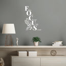 Vinyl Wall Art Decal - FOCUS - 17.5" x 12" - Modern Inspirational Positive Lovely Design  Quote Sticker For Home Bedroom Closet Living Room Family Room Office Coffee Shop Decor 3
