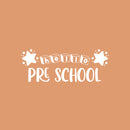 Vinyl Wall Art Decal - Hello Pre School - 11.5" x 30" - Cute Educational Quote Sticker For Classroom Kids Room Home Kindergarten Fun Playroom Preschool Decor 1