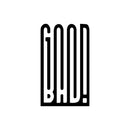 Vinyl Wall Art Decal - Good Bad - 37" x 22" - Trendy Motivational Positive Vibes Quote Sticker For Home Living Room Office School Classroom Office Coffee Shop Decor 1