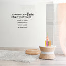 Vinyl Wall Art Decal - Do What You Love What You Do - Inspirational Workplace Bedroom Apartment Decor Decals - Modern Indoor Outdoor Home Living Room Office Quotes (14" x 23"; Black) 3