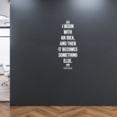 Vinyl Wall Art Decal - I Begin With An A Idea  - 31" x 12" - Motivational Trendy Good Vibes Quote Stocker For Bedroom Kids Room Playroom Classroom Library  School Office Coffee Shop Decor 1