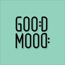 Vinyl Wall Art Decal - Good Mood - 24" x 25" - Modern Funny Inspiring Positive Vibes Quote Sticker For Home Bedroom Playroom School Classroom Office Coffee Shop Gym Fitness Decor 1
