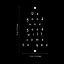 Vinyl Wall Art Decal - Do Good And Good Will Come To You - 22" x 12" - Modern Inspirational Quote Minimalist Design Sticker For Home Office Bedroom Closet Living Room Decor 4