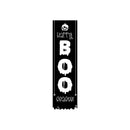 Vinyl Wall Art Decal - Happy Boo Season - 54.5" x 15" -Seasonal Movie Props Trendy Funny Halloween Sticker For School Classroom Entryway Living Room Storefront Coffee Shop Spooky Decor 1