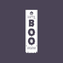 Vinyl Wall Art Decal - Happy Boo Season - 54.5" x 15" -Seasonal Movie Props Trendy Funny Halloween Sticker For School Classroom Entryway Living Room Storefront Coffee Shop Spooky Decor 1