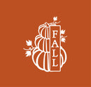 Vinyl Wall Art Decal - Fall - 22" x 17" - Trendy Cool Halloween Pumpkin Design Season  Sticker For Home Windows Living Room Entry Doors Storefront Coffee Shop School Spooky Decor 1