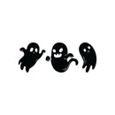 Vinyl Wall Art Decal - Ghost - Seasonal Cute Shape Horror Sticker For Entryway Storefront Office Living Room Kids Room Window School Classroom Scary Spooky Decor 1