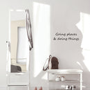 Vinyl Wall Art Decal - Going Places & Doing Things - 7.5" x 25" - Trendy Lovely Positive Good Vibes Quote Sticker For Living Room School Classroom Kindergarten Daycare Coffee Shop Decor 3