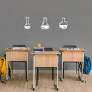 Vinyl Wall Art Decal - Chemical Set - 23" x 12" - Modern Motivational Cute Science Sticker For Children Home Office Nursery Bedroom School Classroom Educational Kids Room Decor 2