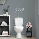 Vinyl Wall Art Decal - Have A Nice Poop - 9" x 20" - Trendy Motivational Funny Sarcastic Joke Quote Sticker For Home Bathroom Office Restaurant School Coffee Shop Restrooms Decor 3