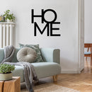 Vinyl Wall Art Decal - Home - 13" x 14" - Trendy Lovely Inspirational Positive Quote Sticker For Home Bedroom Family Living Room Playroom Kids Room Kindergarten Playground Decor 3