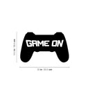 Vinyl Wall Art Decal - Game On - 15.5" x 25" - Trendy Fun Good Vibes Control Console Video Games Design Sticker For Kids Room Playroom Playground Toys Storefront Classroom Daycare Decor 4