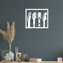Vinyl Wall Art Decal - Guitars Silhouettes - 17" x 20" - Trendy Cool Design Sticker For Home Boys Room Teen Bedroom Playroom Office Coffee Shop Music Storefront Decor 2