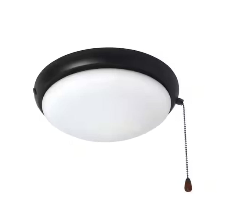Hampton Bay C6058-BZ 13" Lámpara de Techo Empotrada Bronce y Madera | MiOfertas