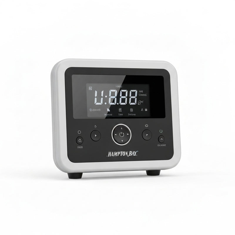 Hampton Bay HD-1906LP Lámpara Colgante Burkepoint 6 Luces Madera Envejecida | MiOfertas
