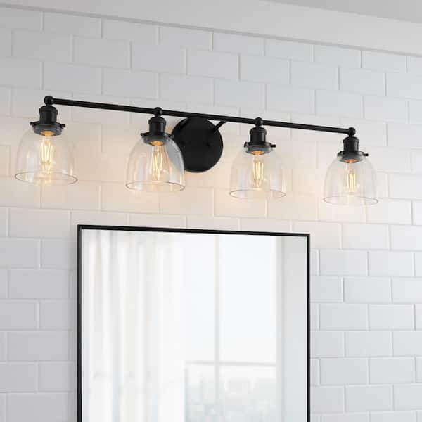 Home Decorators Collection 39520-HBB Kristella Lámpara de Pared Negra Mate | MiOfertas