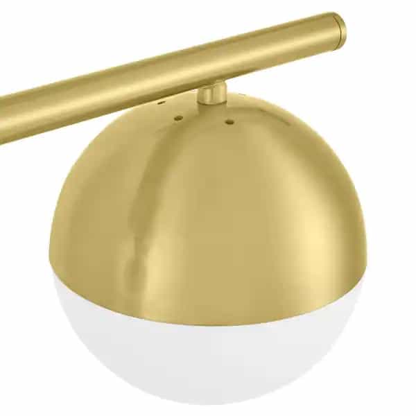 Home Decorators Collection 39719-HBO Lámpara Colgante Lineal Palla Dorada 4 Luces | MiOfertas