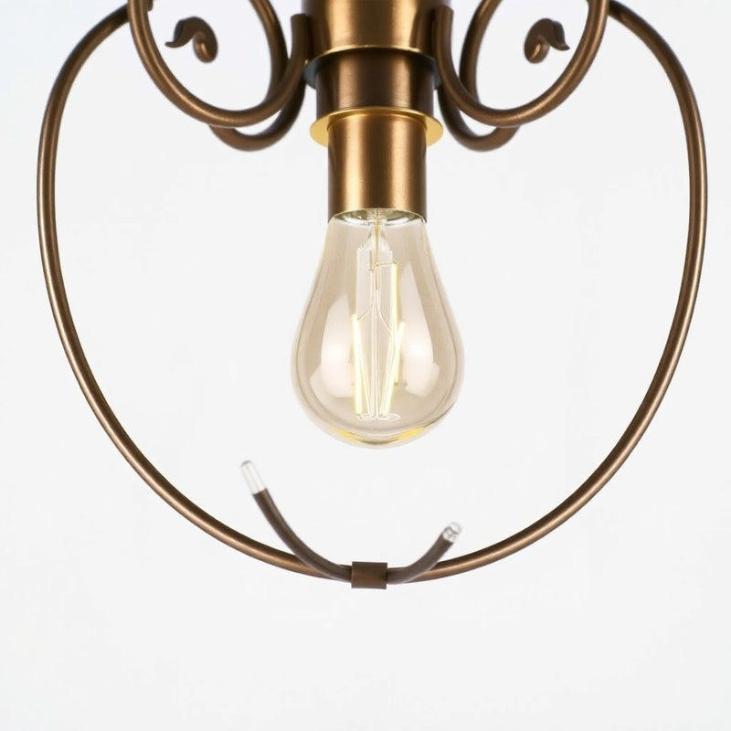 Home Decorators Collection 65197 24" Lámpara de Tocador Bronce Aceitado 3 Luces — imagen 1