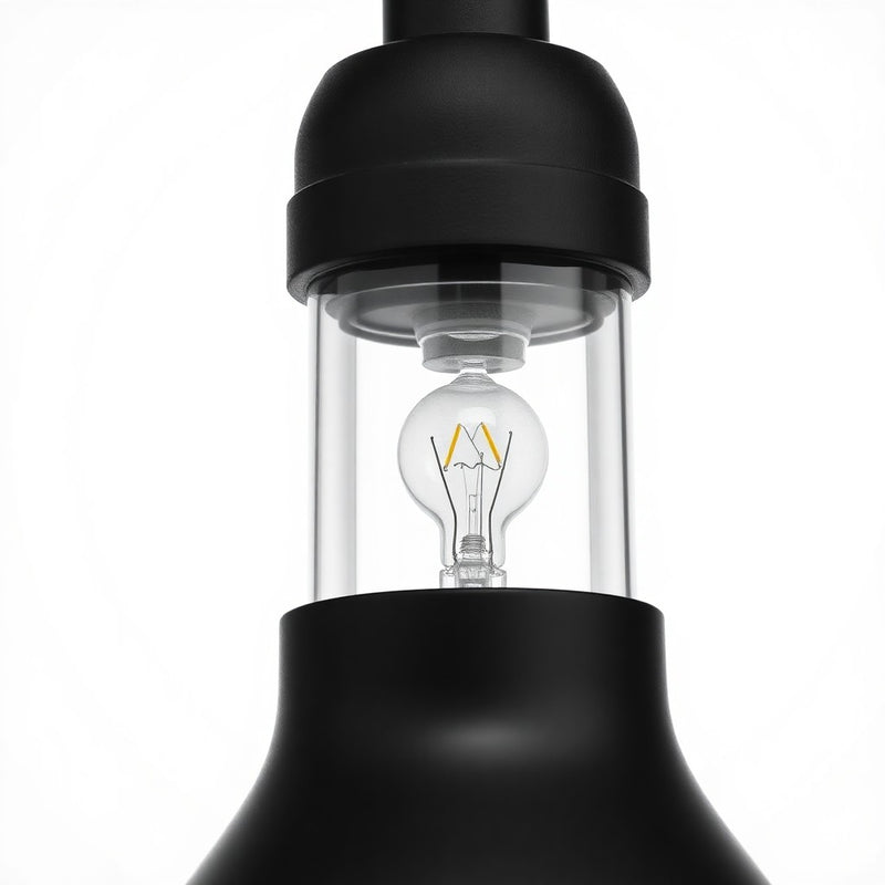 Hampton Bay HD7995A Lámpara Colgante LED Integrada Negra Mate 35W — imagen 1