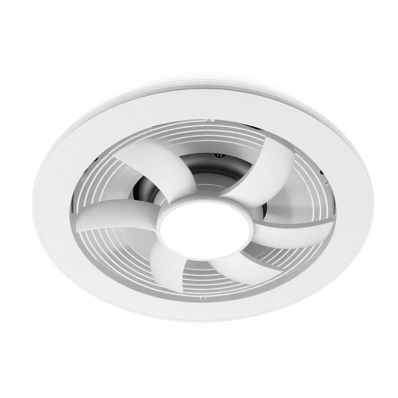 Home Decorators Collection 52111 52" Ventilador de Techo LED Everaine Blanco con Luz — imagen 1