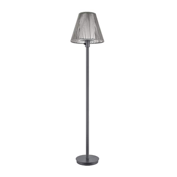 Aspenwood 61.5 in. Gray Outdoor/Indoor Floor Lamp- 1008380957 | HDP06612GRY | MiOfertas