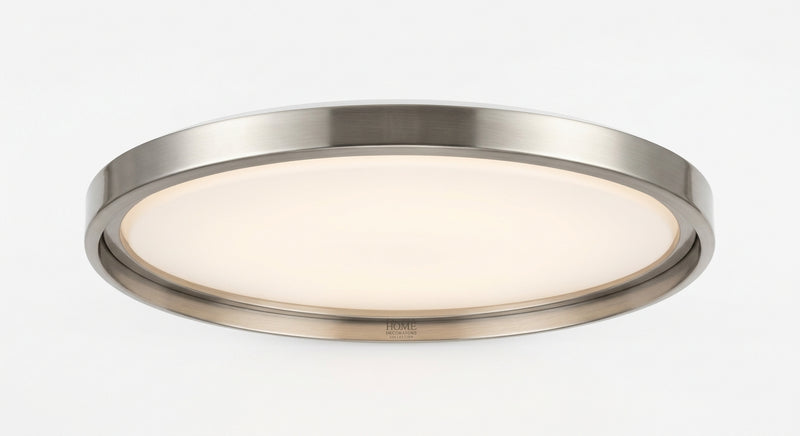 Home Decorators Collection HB3698-326 7" Lámpara de Techo Semi Empotrada Níquel Pulido | MiOfertas