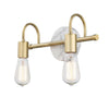 Hampton Bay C6377 12.5" Lámpara de Tocador Oro y Mármol Sintético | MiOfertas