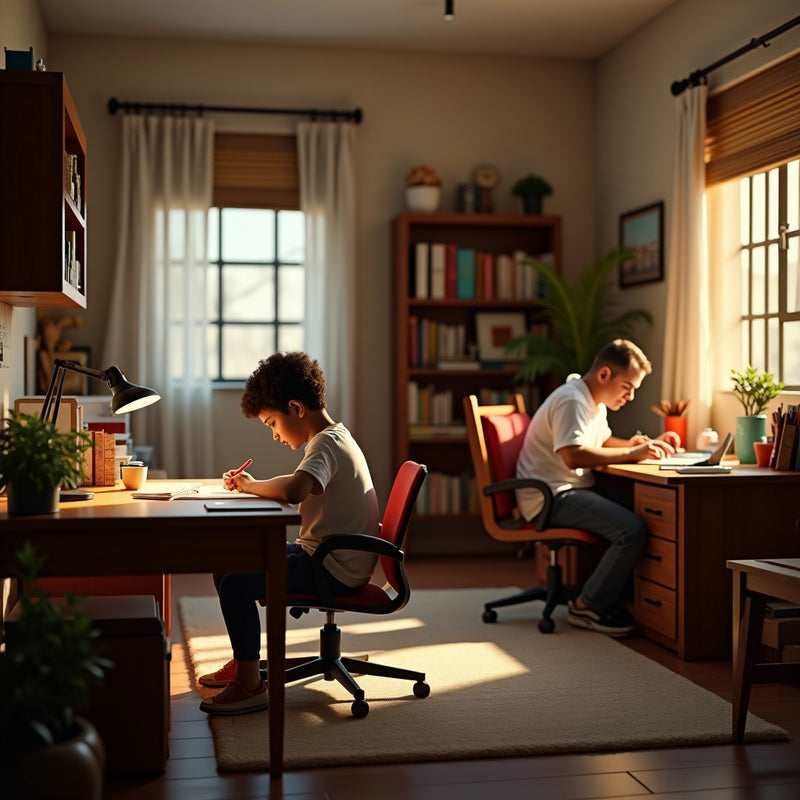 Home Office 48" Computer Desk - Oak — miofertas.com.mx