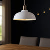 Hampton Bay 51904 30" Lámpara de Tocador Blanca Tallulah 4 Luces — imagen 2