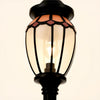 Home Decorators Collection HD7837C Lámpara de Pared Exterior Tiffany Negra — imagen 1