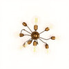 Home Decorators Collection 25659-HB Lámpara de Araña Bronce con Cristales — imagen 3