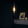 Home Decorators Collection 4000202-05 Lámpara de Tocador Westbrook 2 Luces Negro Mate — imagen 2