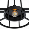 Hampton Bay 20514 BK 34" Lámpara de Tocador Industrial Farmhouse Negra — imagen 1