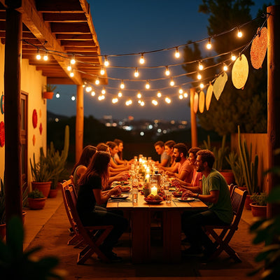 Addlon A09JW010222 50FT 15 Bulbs Outd Lámpara - Nuevo — miofertas.com.mx