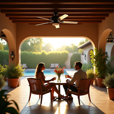 Hampton Bay Darya 25 in. Indoor/Outdoor Brushed Nickel Ceiling Fan with LED and Remote — miofertas.com.mx