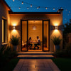 Home Decorators Collection HDP99220BLU 18" Lámpara Colgante Exterior Azul — miofertas.com.mx