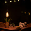 Hampton Bay HDP98947RAT Lámpara Colgante Shawside Rattan Café — imagen 2