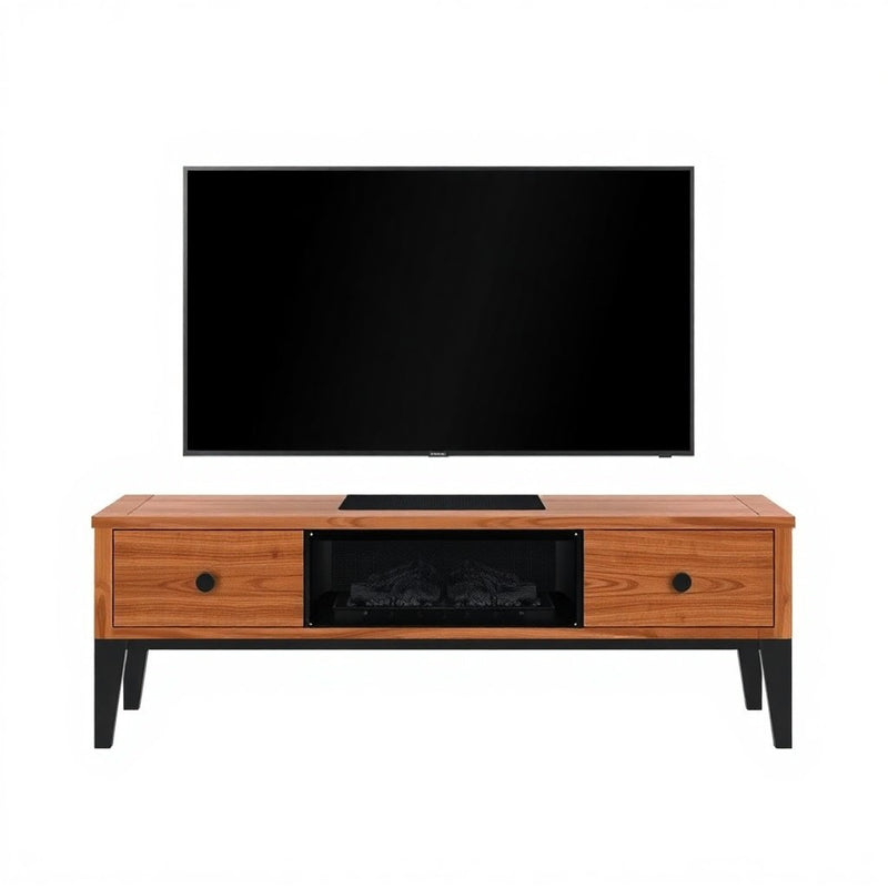 StyleWell HDFP48-55AE Spruce Hallow 48 in. Freestanding Electric Fireplace TV Stand (1007537216) — imagen 1
