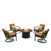 Home Decorators Collection ARK08100 Highview Terrace 5-Piece Fire Chat Set Firepit (Component 2) — imagen 1