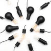 Home Depot 860865 Lámpara Colgante Metal Negro Mate - Nuevo — imagen 3