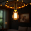 Home Decorators Collection HB3692-281 Lámpara Colgante Bronce Real 4 Luces con Jaula — imagen 2