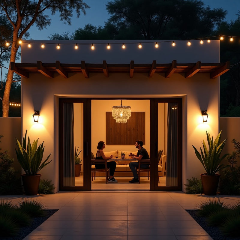 NATURE POWER 22044 64 in. Luces Solares LED Edison para Exterior — miofertas.com.mx