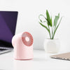 MAINSTAYS FL-801E 4" Mini Ventilador Portátil USB Recargable (Pearl Blush) — imagen 3